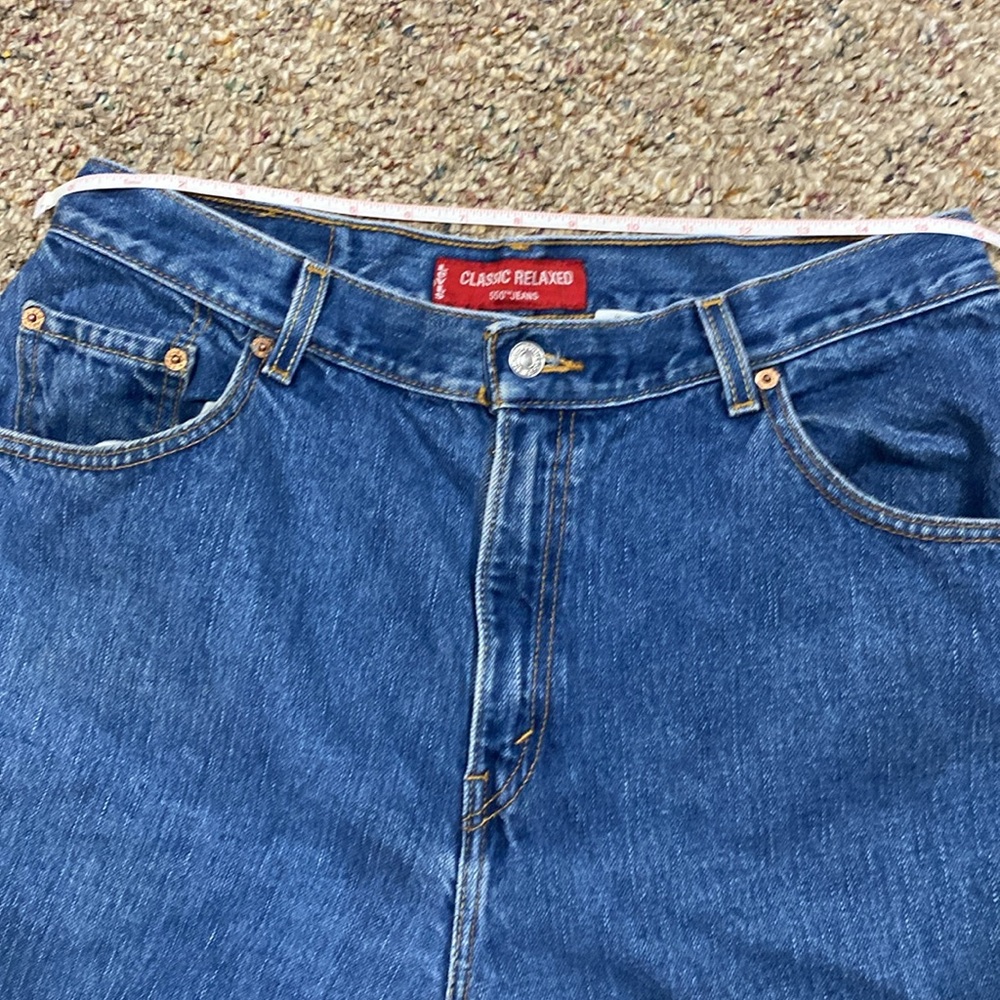 Levi's 550 Classic Relaxed Blue Jeans 2003 Vintage - Picture 9 of 11